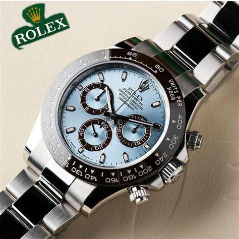 rolex daytona black dail silver bezel|Rolex daytona ice blue diamond.